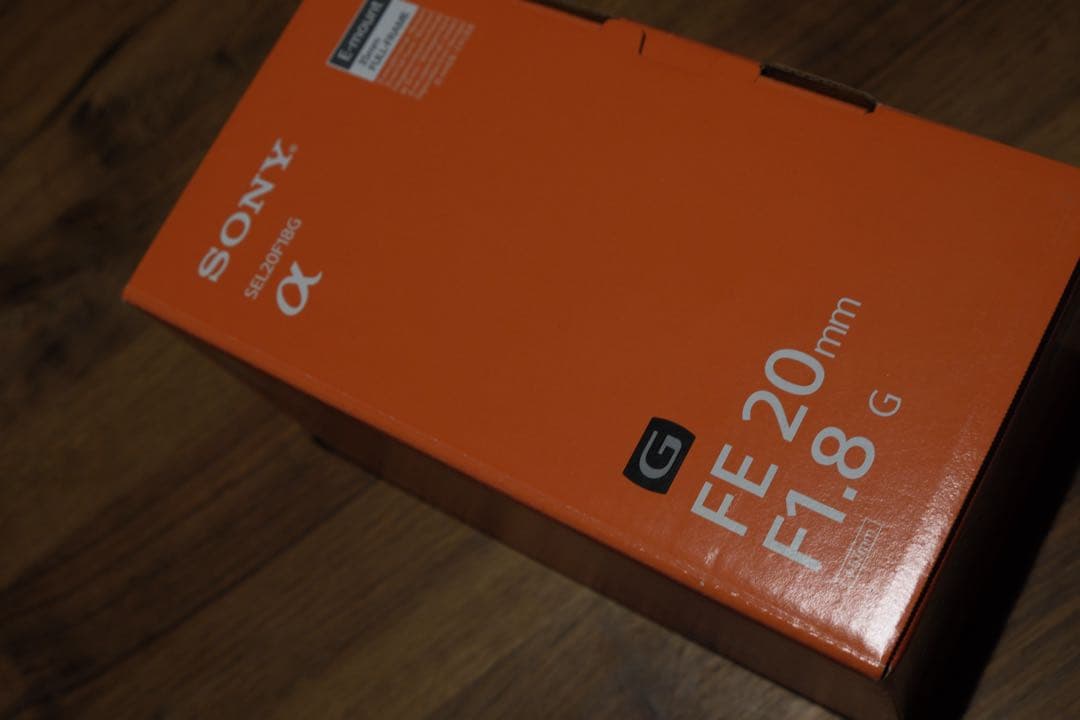 SONY FE 20mm F1.8 G 「 SEL20F18G 」