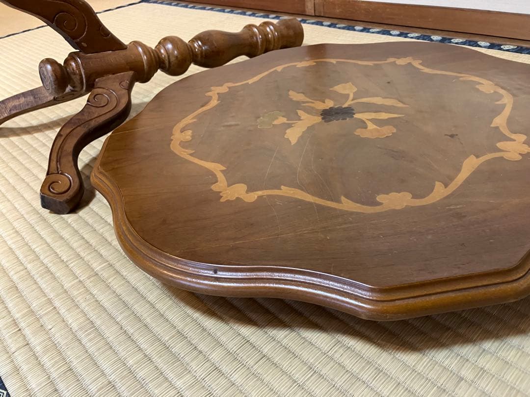 ★イタリアン★アンティーク★カフェテーブル★ヨーロッパ★クラシカル★1人用お茶に