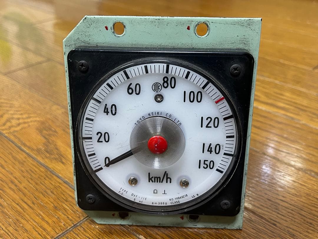 名鉄6907号車速度計