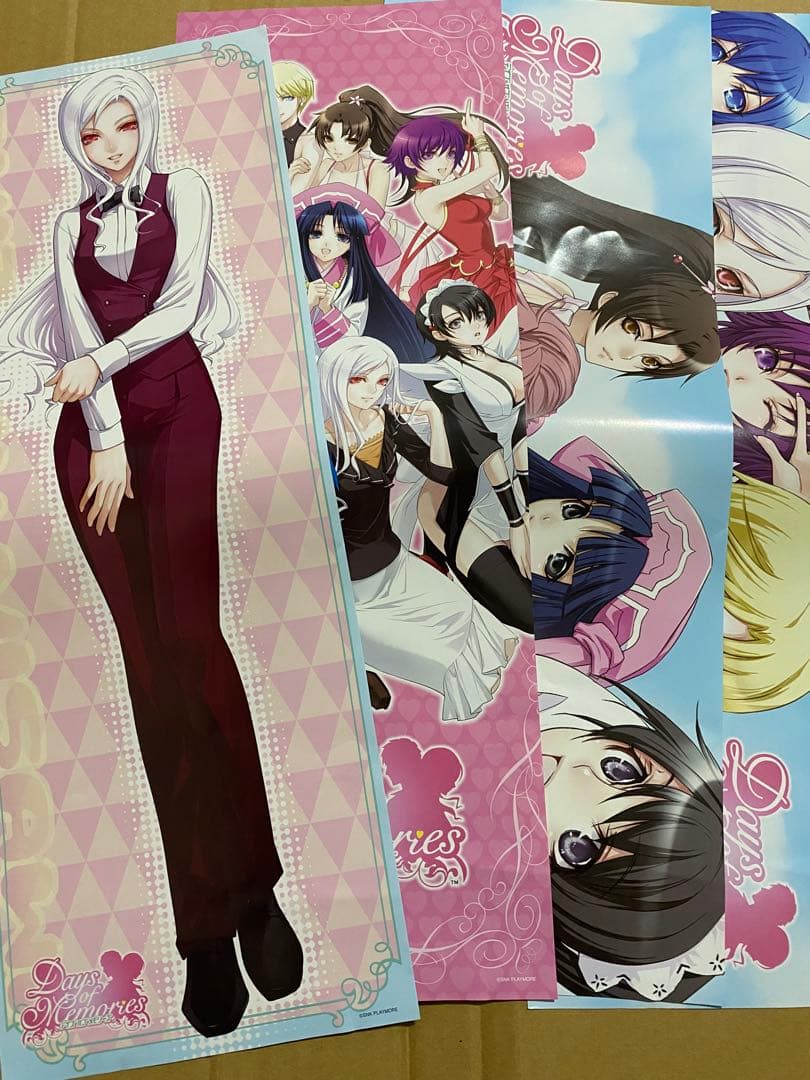 デイズ　オブ　メモリーズ　特典　オリジナル短冊型ポスターセット