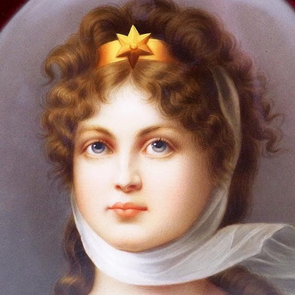 【希少・KPMベルリン 】ルイーゼ王妃 陶板画／額装 アンティーク 投資アート