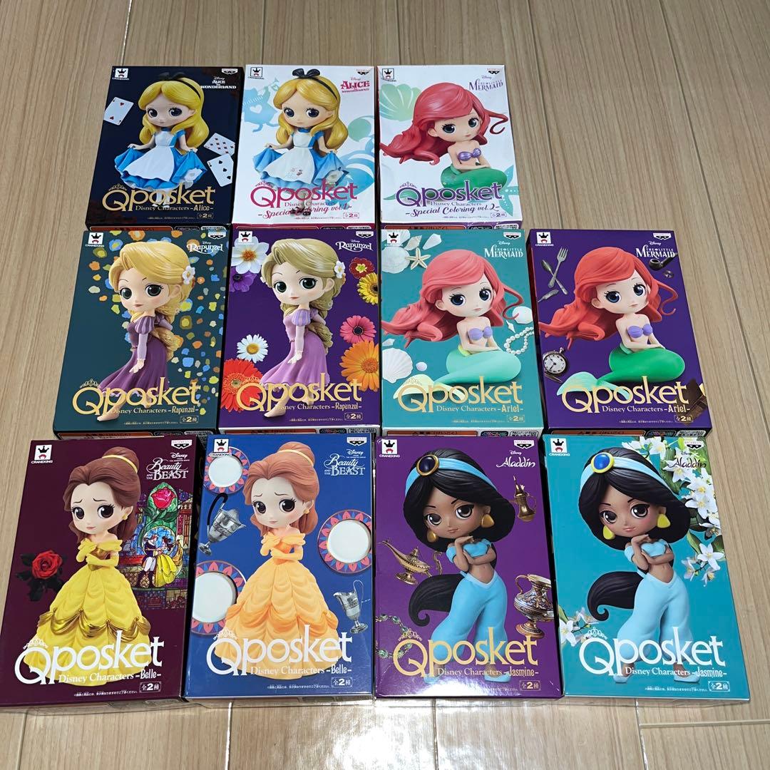 Qposket ディズニーフィギュア セット