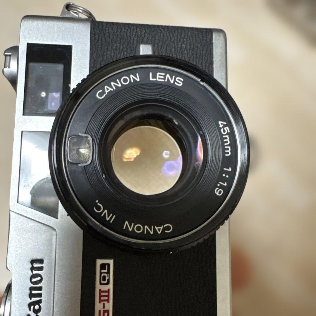 Canon G-III QL フィルムカメラ 45mm f/1.9