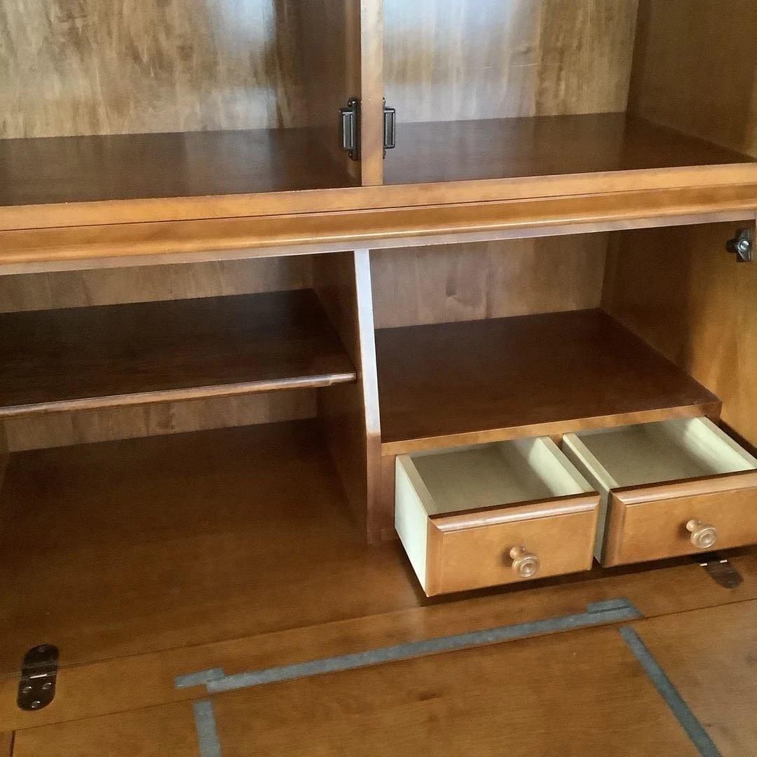 木製ライティングビューロー