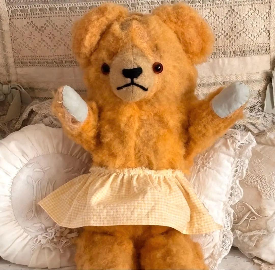 ドイツ　ʕ•ᴥ•ʔ ヴィンテージベア　アンティークベア　アンティークテディベア