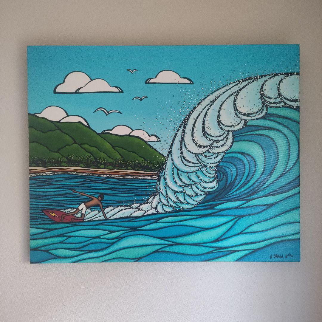 ヘザーブラウン　AP ジクレー　版画　パイプライン