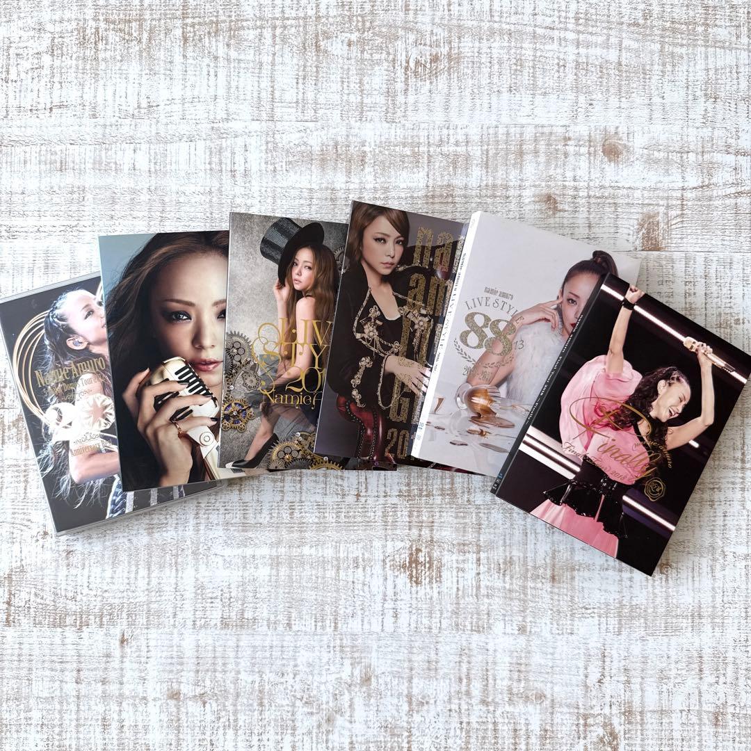 安室奈美恵DVD5枚＋Blu-ray1枚セット(新品タオル付き)