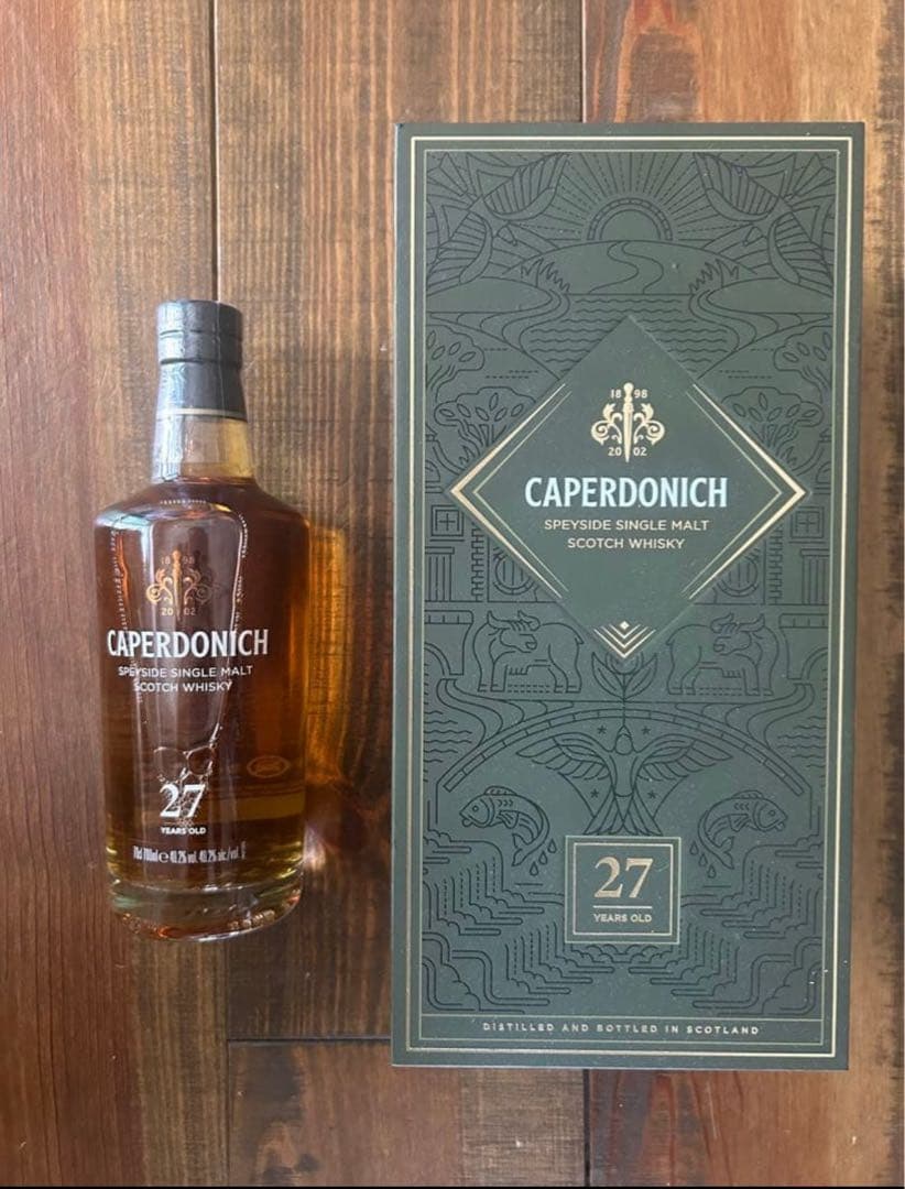 キャパドニック 27年 シングルモルト シークレット 700ml 49.2%