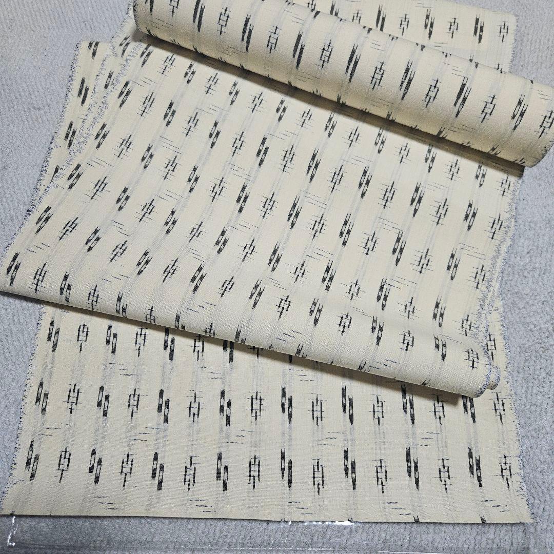 珍しいお色目の久留米絣　反物