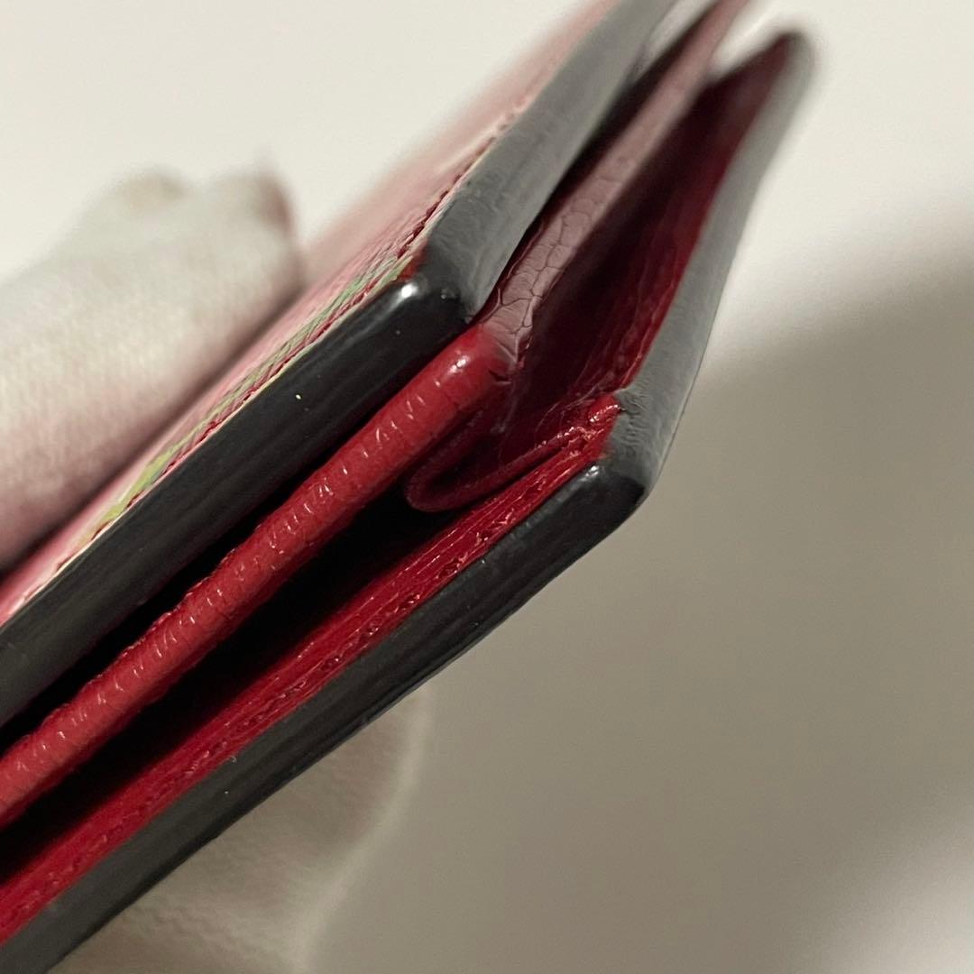 ✨未使用保管✨　GUCCI フローラル　財布　札入れ　レザー