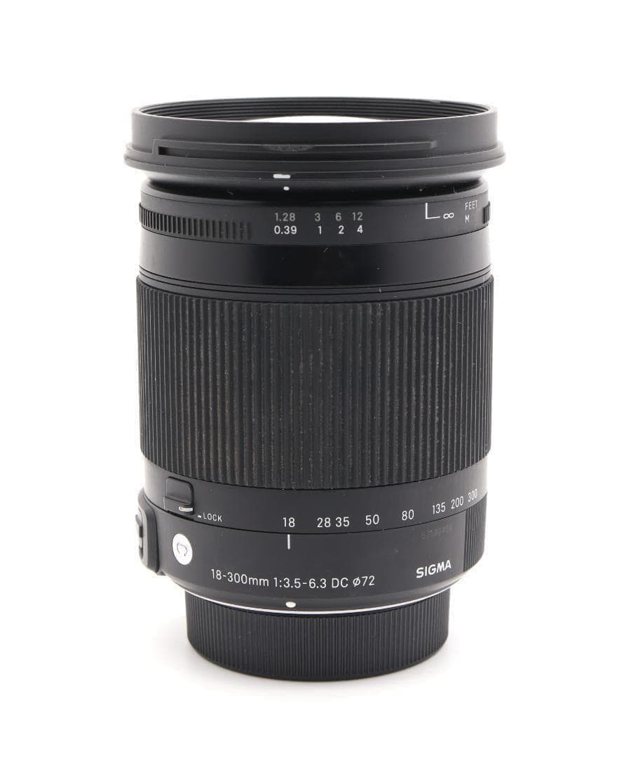 レンズ(ズーム) SIGMA 18-300mm F3.5-6.3 DC MACRO OS HSM