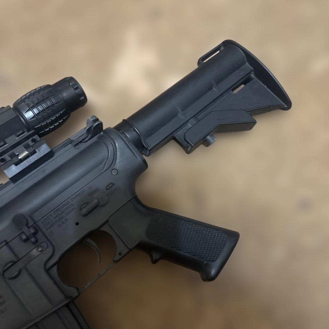 マルイM4 サイレンサー カスタム　他　カスタム　300連マガジン