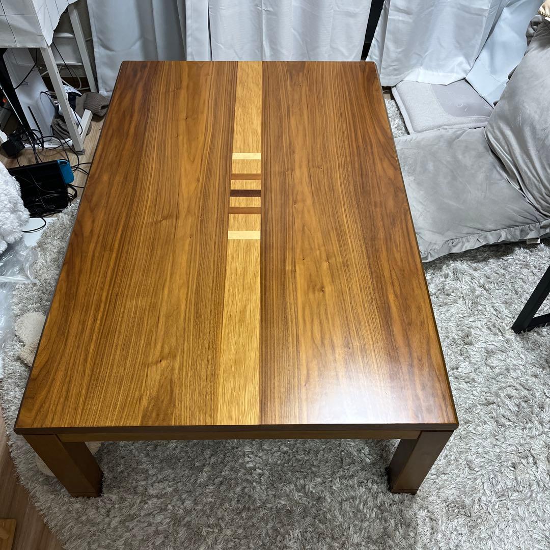 【10/19まで】リビングテーブル(こたつ布団付)　協立工芸