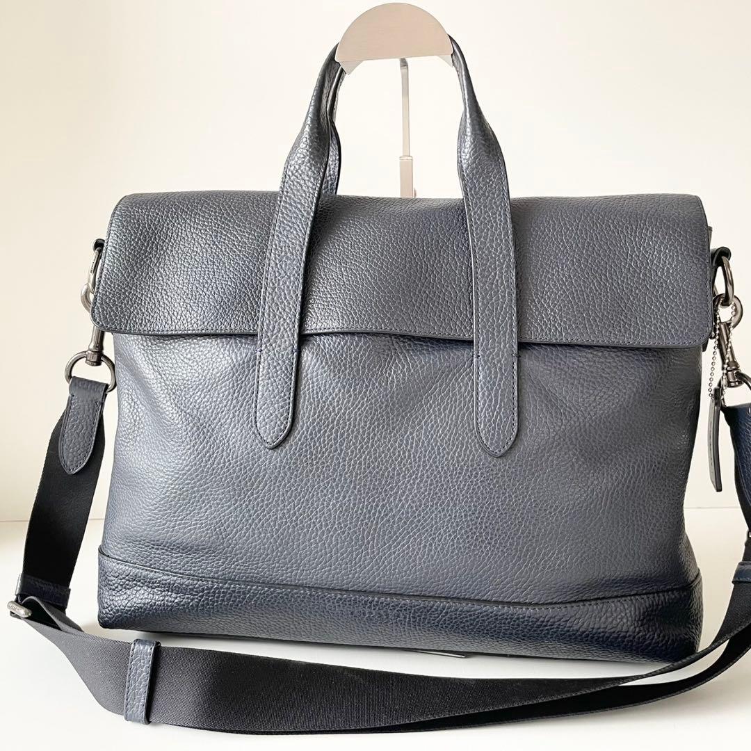 【極美品】COACH メンズ ビジネスバッグ ゴッサム ポートフォリオ