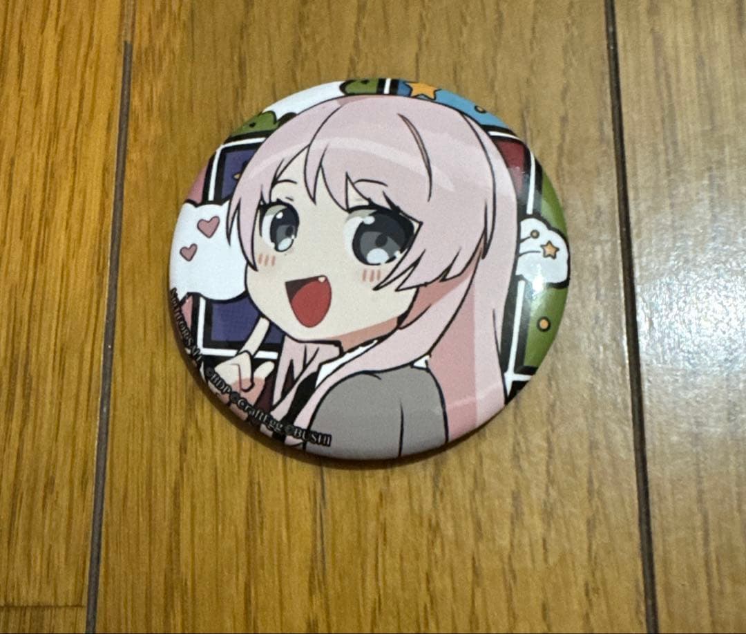 MyGO 缶バッジ　千早愛音　黒渕かしこ 12th☆LIVE グッズ通販特典