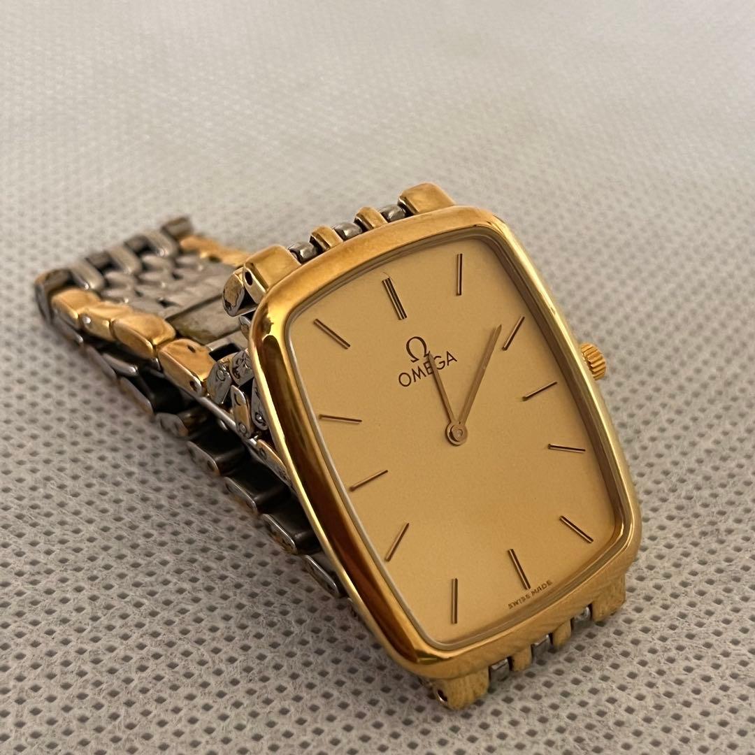 稼動✨美品✨OMEGA オメガ スクエアフェイス 時計 Ref.1451/438