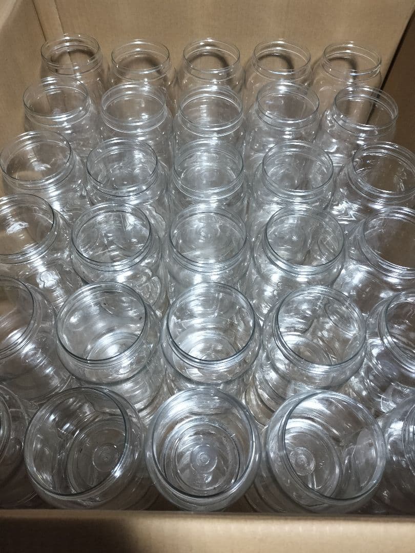 昆虫飼育用　硬質クリアボトル　800cc　90個　②