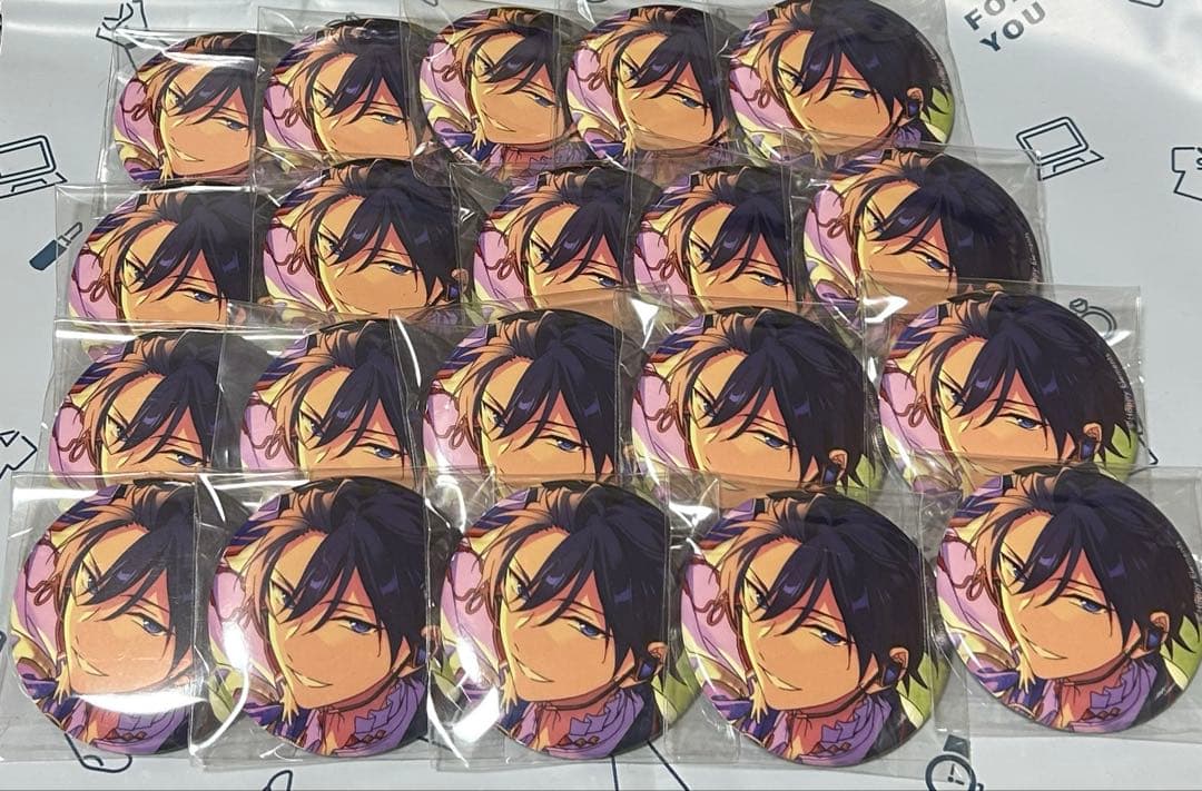 あんスタ 氷鷹北斗 フィーチャー缶バッジ 20点