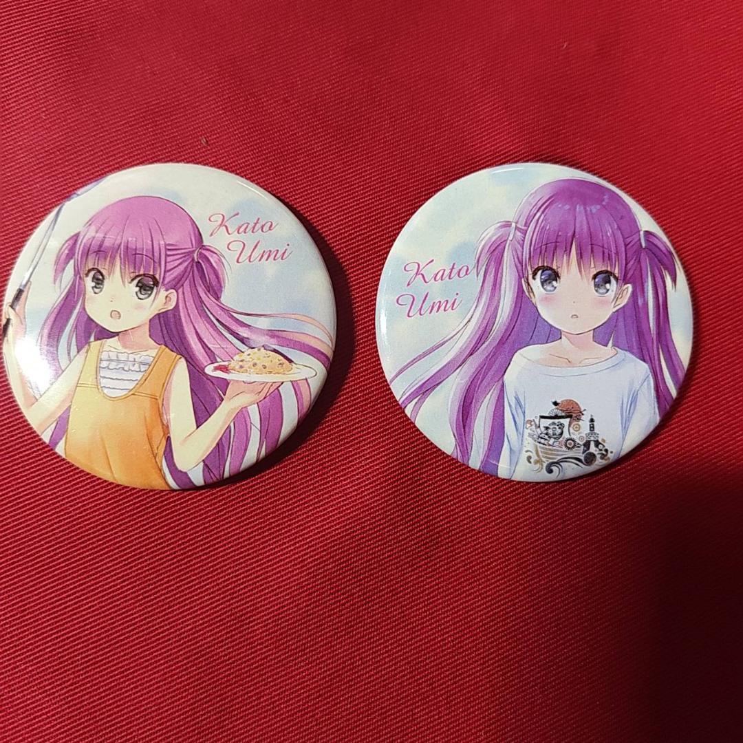 Summer Pockets character1 2019 うみ 缶バッジ