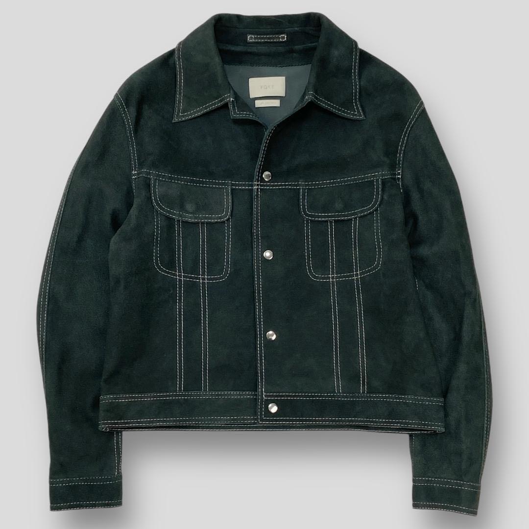 た*ま様 YOKE 23AW レザージャケット　スエード　トラッカージャケット