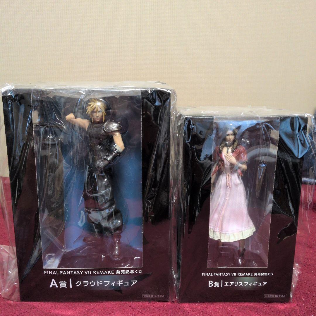 FINAL FANTASY VII REMAKE 一番くじクラウド、エアリス