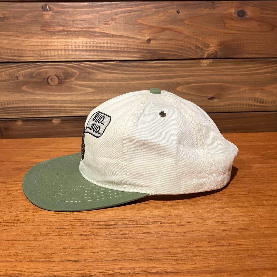 USA製 budweiser キャップ　ハット　帽子　フロッグ　カエル