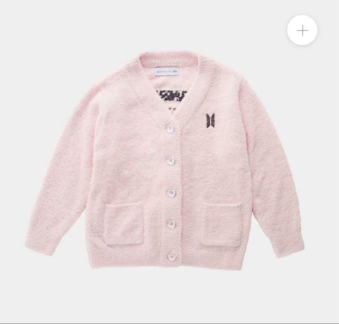いちごさま専用【新品未使用】ジェラートピケ BTS カーディガン ピンク