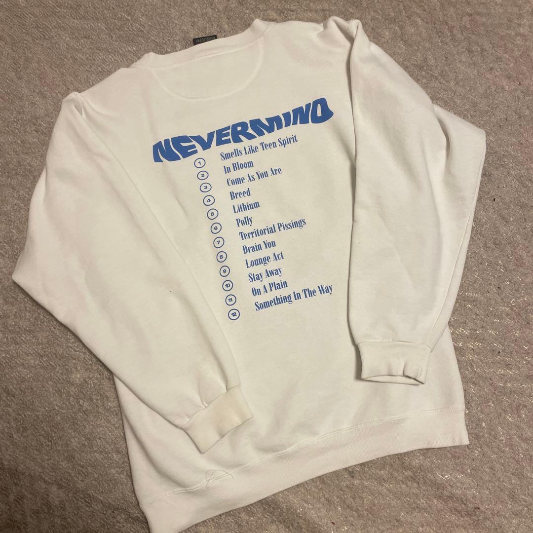NIRVANA NEVERMIND スウェット