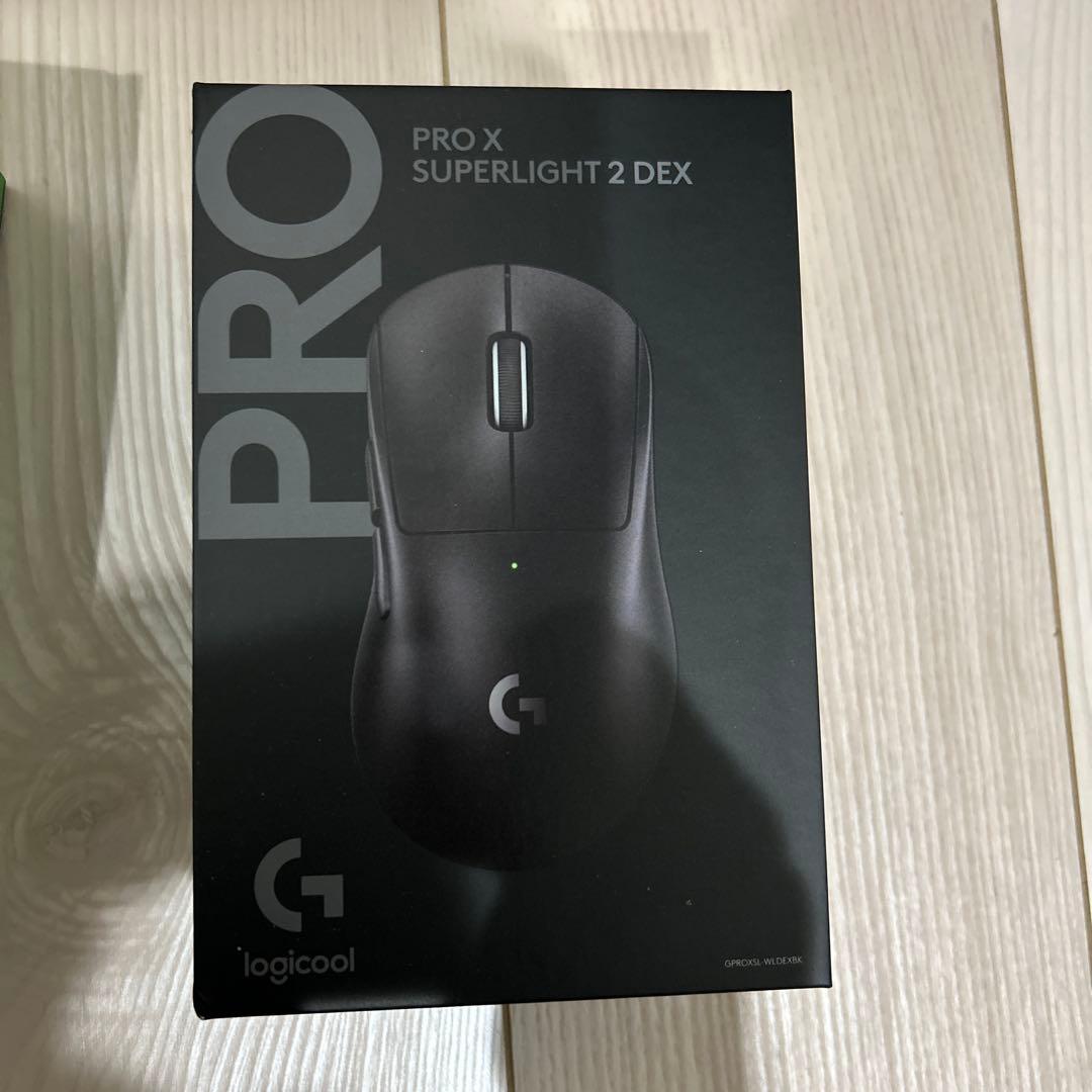 Logitech gproX super light2 DEX 付属品あり