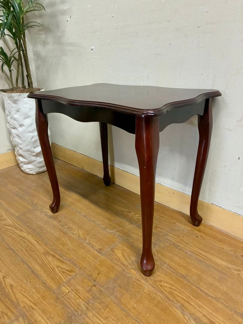 管412☆ヨーロピアンスタイル☆猫脚☆サイドテーブル☆ネストテーブルの大