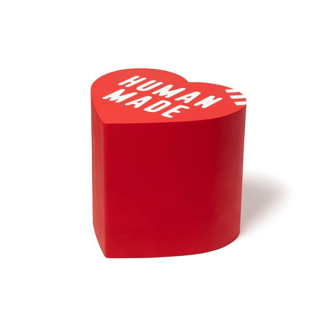 スツール HUMAN MADE HEART URETHANE STOOL