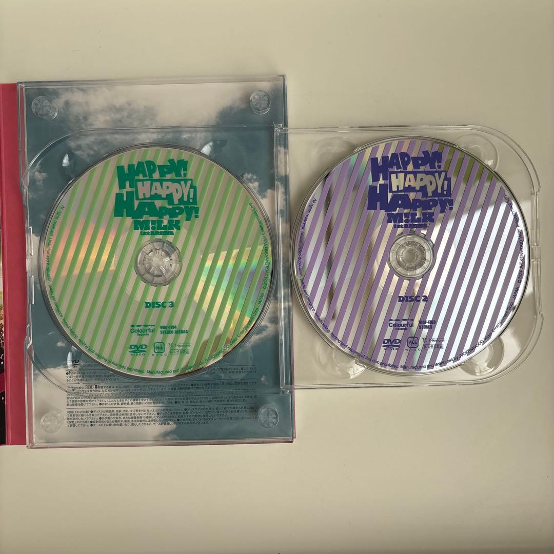 M!LK 1st ARENA HAPPY!HAPPY!HAPPY!初回盤 DVD