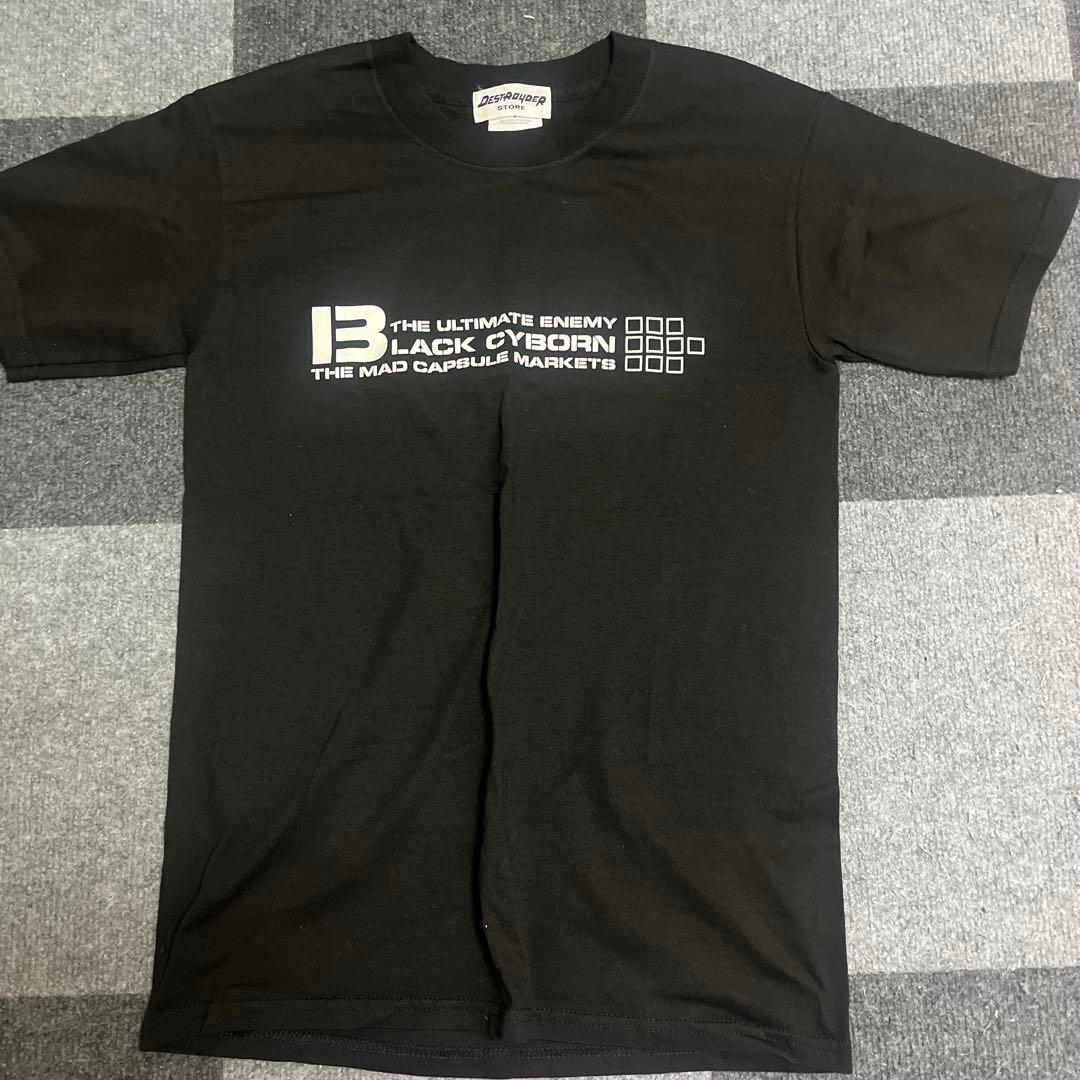 MAD CAPSULE MARKETS ブラックサイボーン Tシャツ Sサイズ