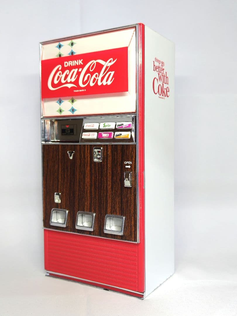 コカコーラ 自販機型 貯金箱