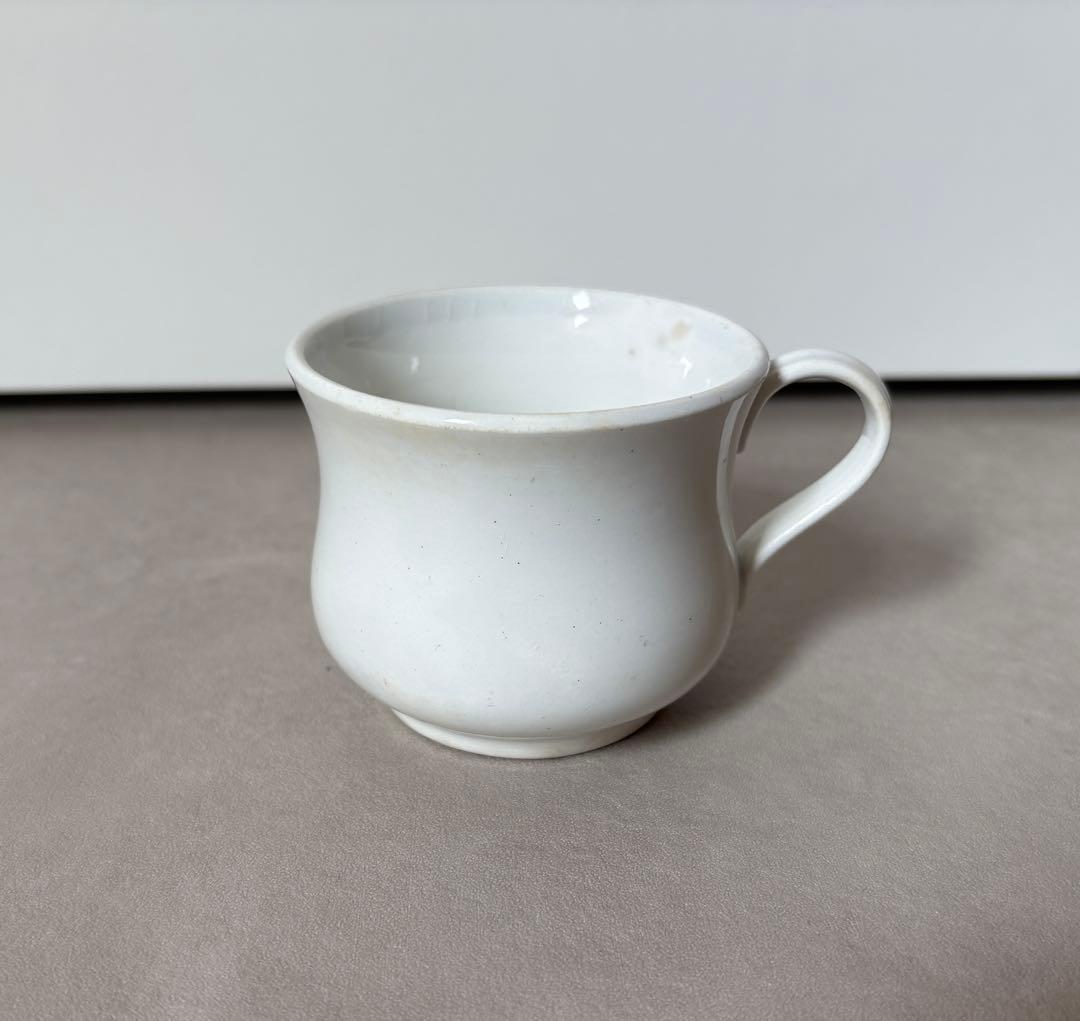 希少　19世紀　フランス　アンティーク　コーヒーカップ　ブリュロ　ティーカップ