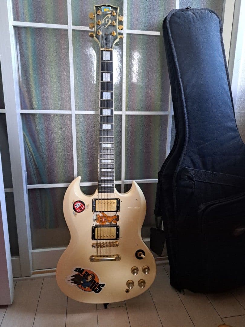 Bacchus　エレキギター　Fenderケース付き