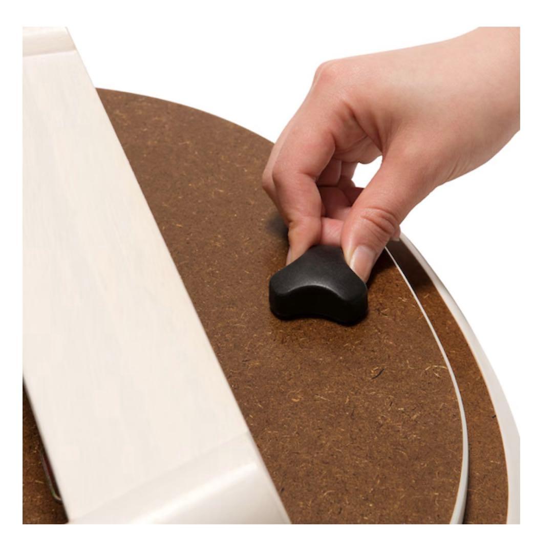 【ニトリ】折れ脚 こたつ ホワイトウォッシュ 楕円