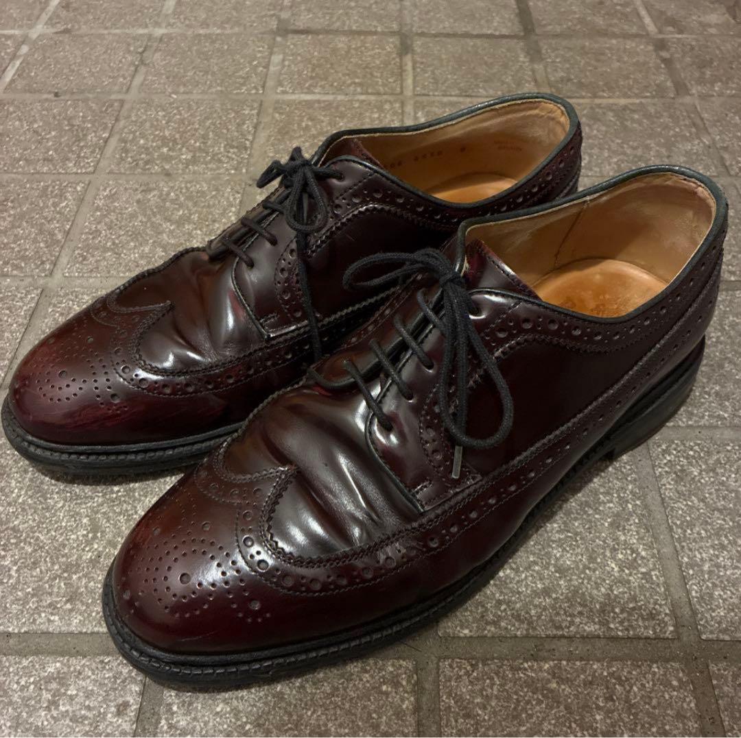 最終！　Berwick(バーウィック)ウイングチップ　革靴