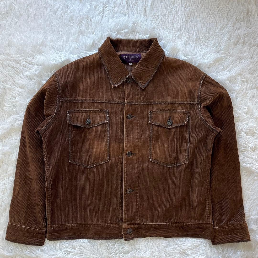 NEPENTHES ネペンテス コーデュロイ トラッカージャケット ブルゾン S