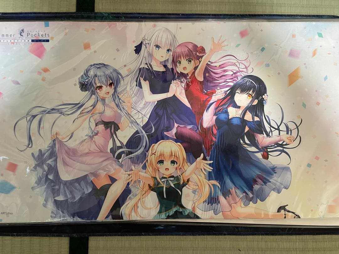Key トレカアイテムくじEX Summer Pockets プレイマット