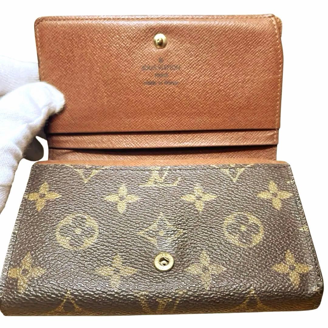LOUIS VUITTON　ポルトモネビエ モノグラム　折り財布　Ｍ61730