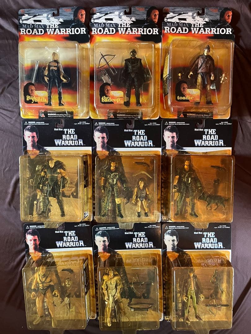 マッドマックスMADMAX RODO WARRIOR フィギュア　9体セット