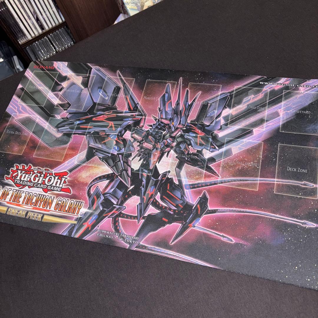 銀河眼の時空竜 スニークピーク プレイマット 遊戯王 海外 英語 米