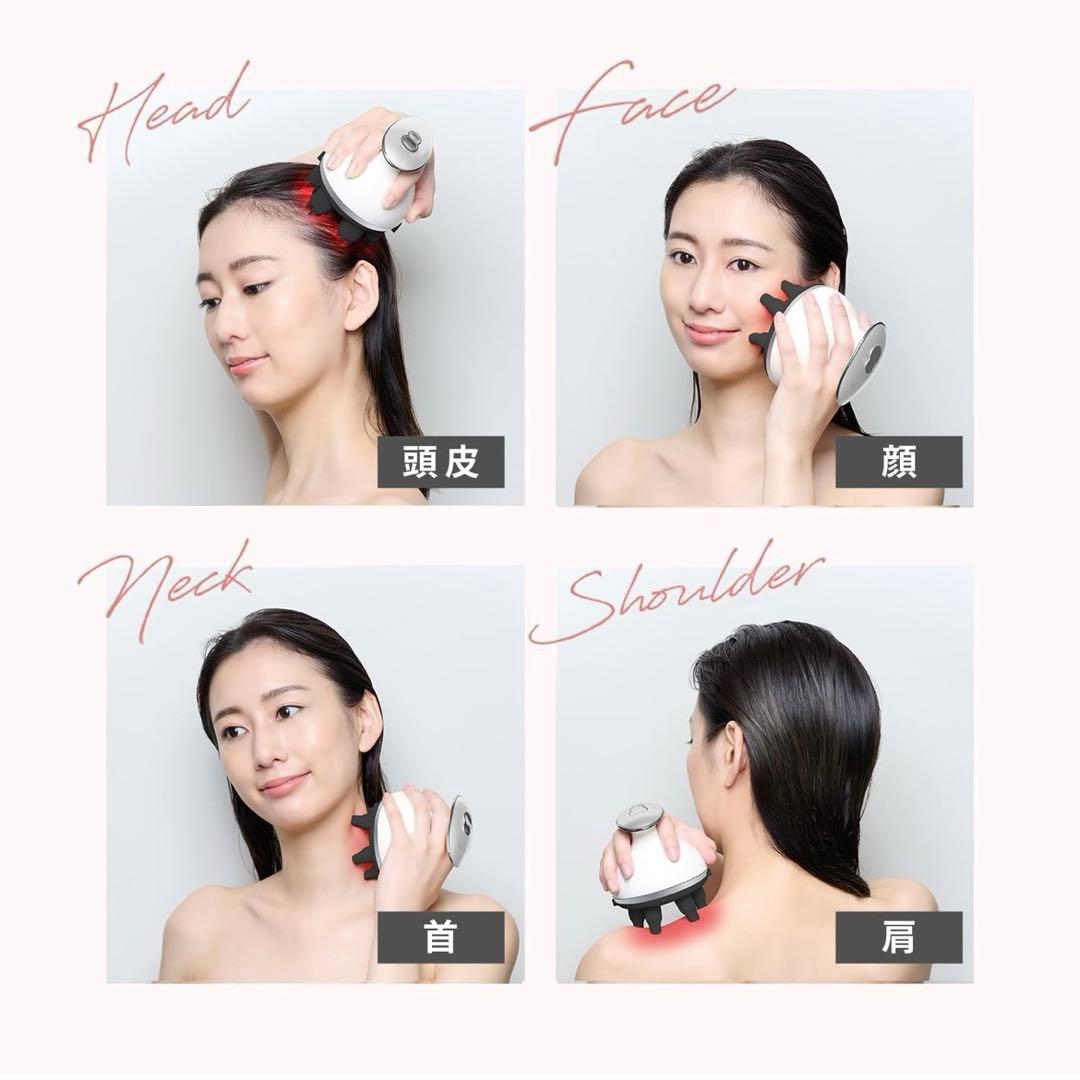 ヤーマン ミーゼ ニードルヘッドスパ EMS 電動頭皮ブラシ MS33WAM