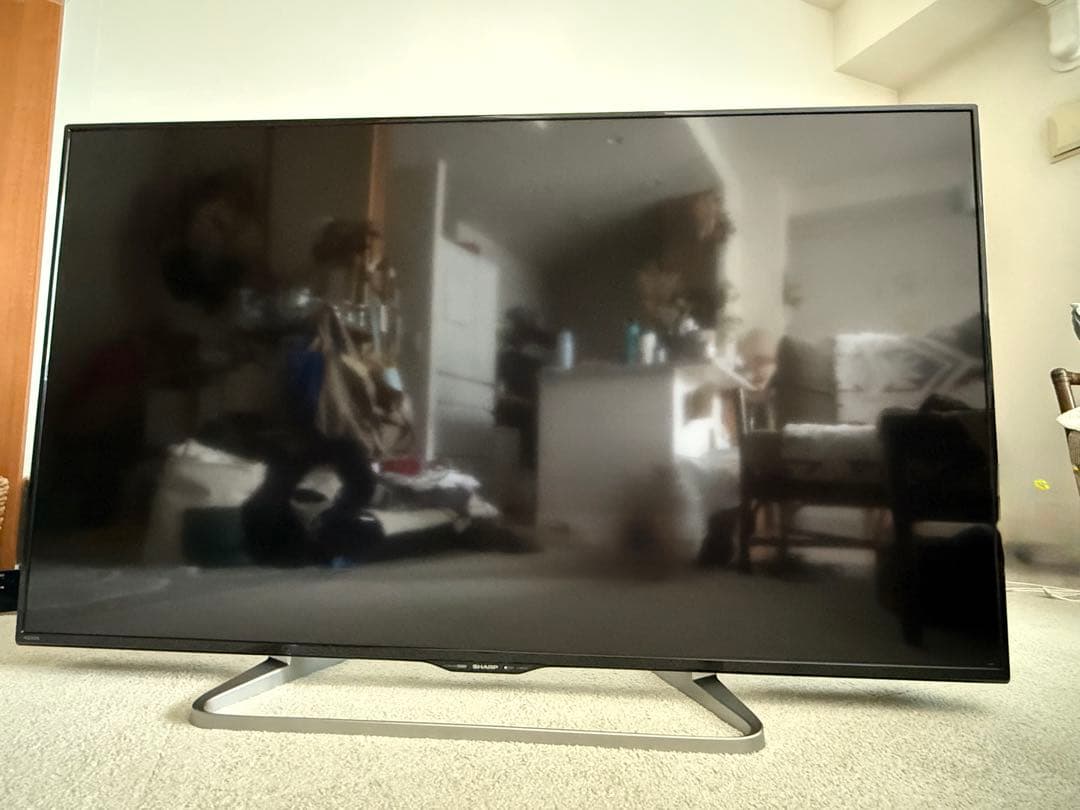 シャープ 55V型 液晶テレビ AQUOS LC-55W30 ネット動画視聴可