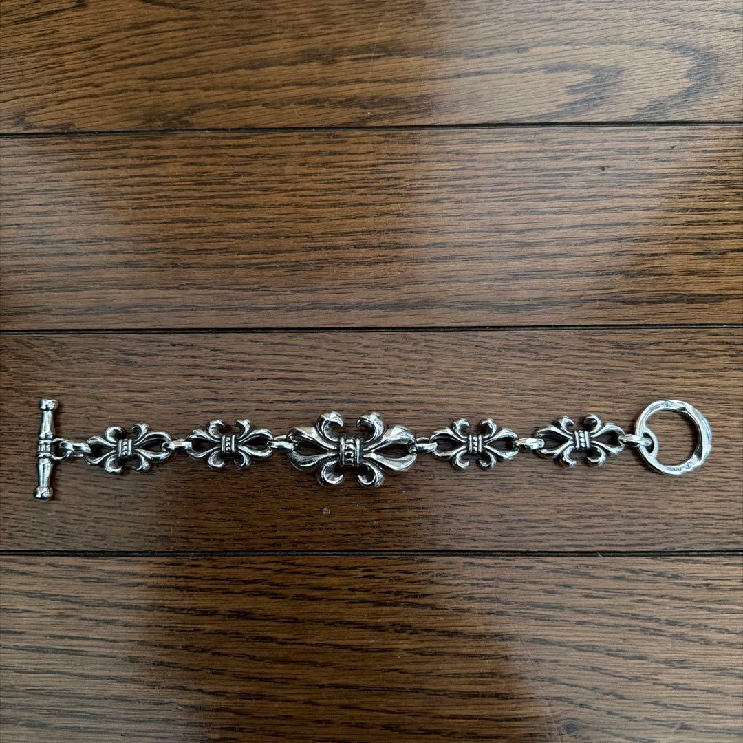 シルバー925 フローラルデザイン ブレスレット