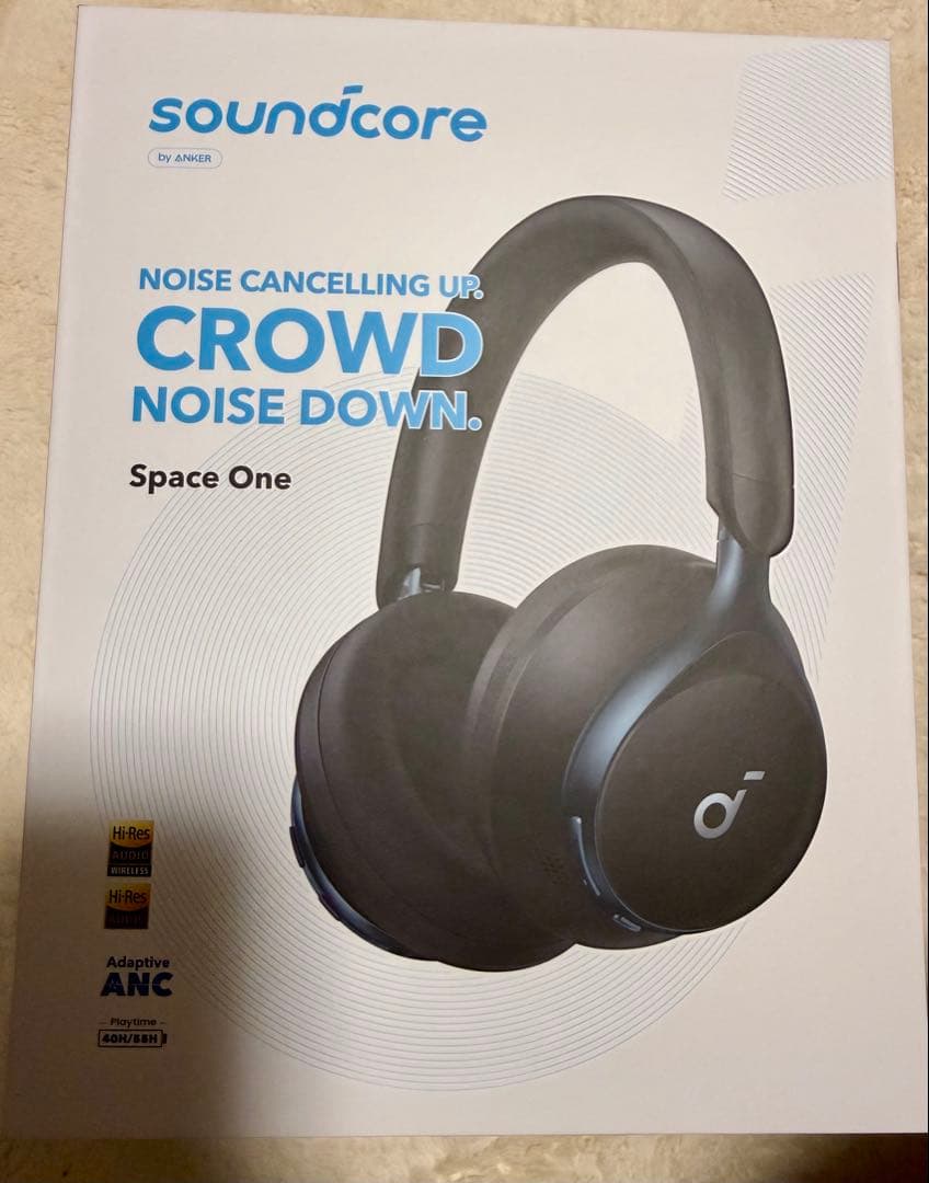 新品　Anker Soundcore Space One ブラック