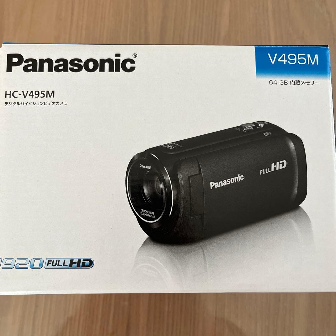 Panasonic HC-V495M 64GB内蔵メモリー