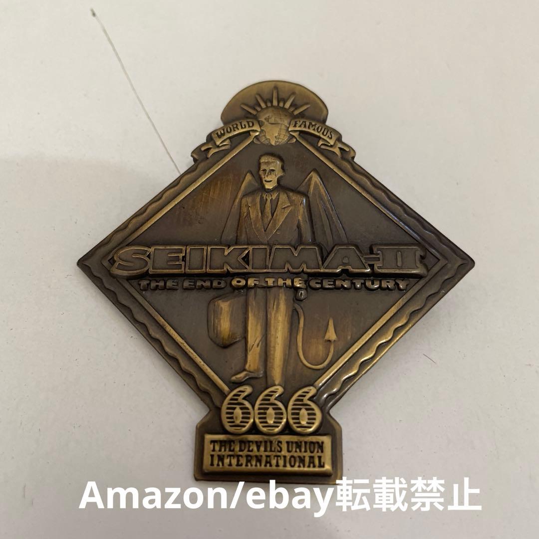 聖飢魔Ⅱ ブローチ THE END OF THE CENTURY