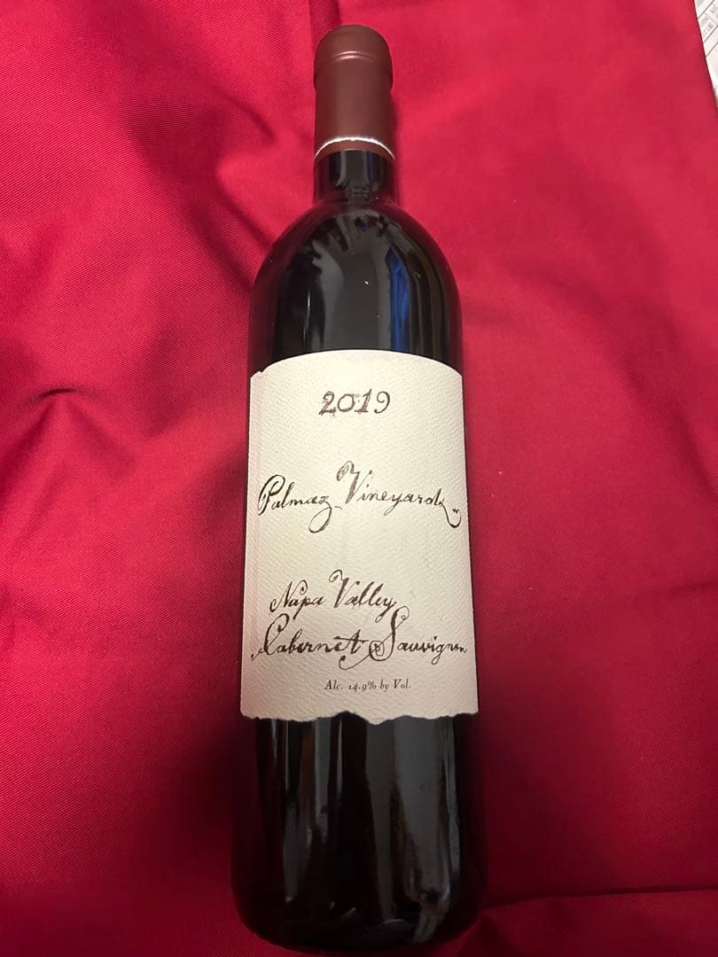 ダ*ル様 パルマッツ・ヴィンヤード・ナパ・ヴァレー・カベルネ・ソーヴィニョン　2